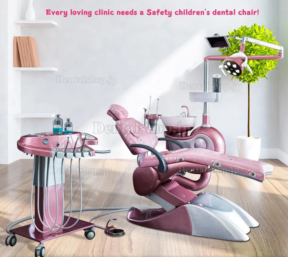 Safety® M10+ 小児用歯科チェアユニット キッズデンタルチェア ピンク